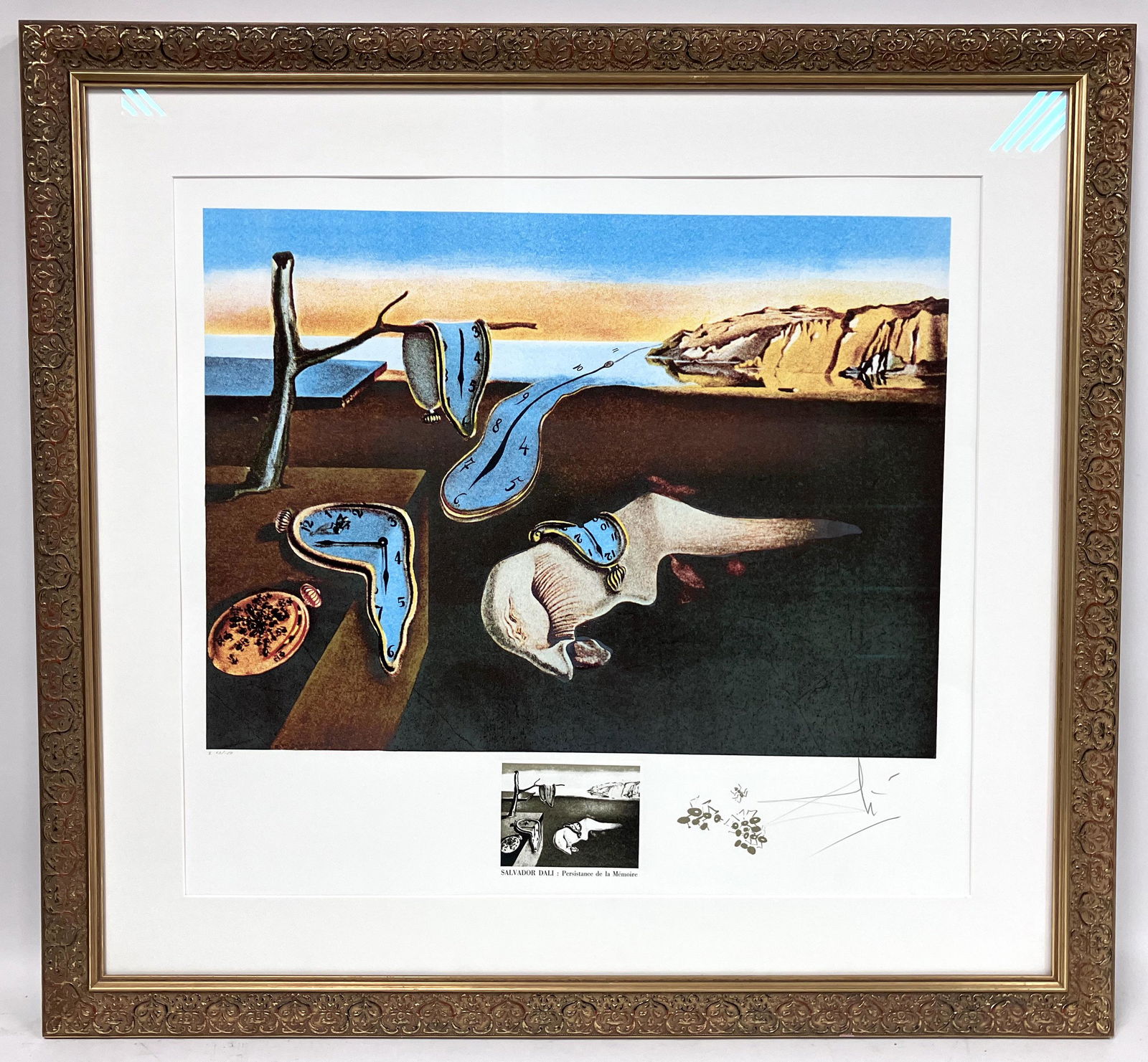 Dali Ltd. Ed. Litho. The Persistence of Memory (1 of 4)