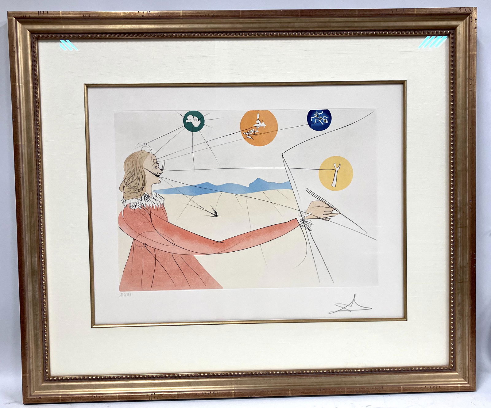 Dali. Ltd. Ed. Litho. Dailnean Prophecy (1 of 3)