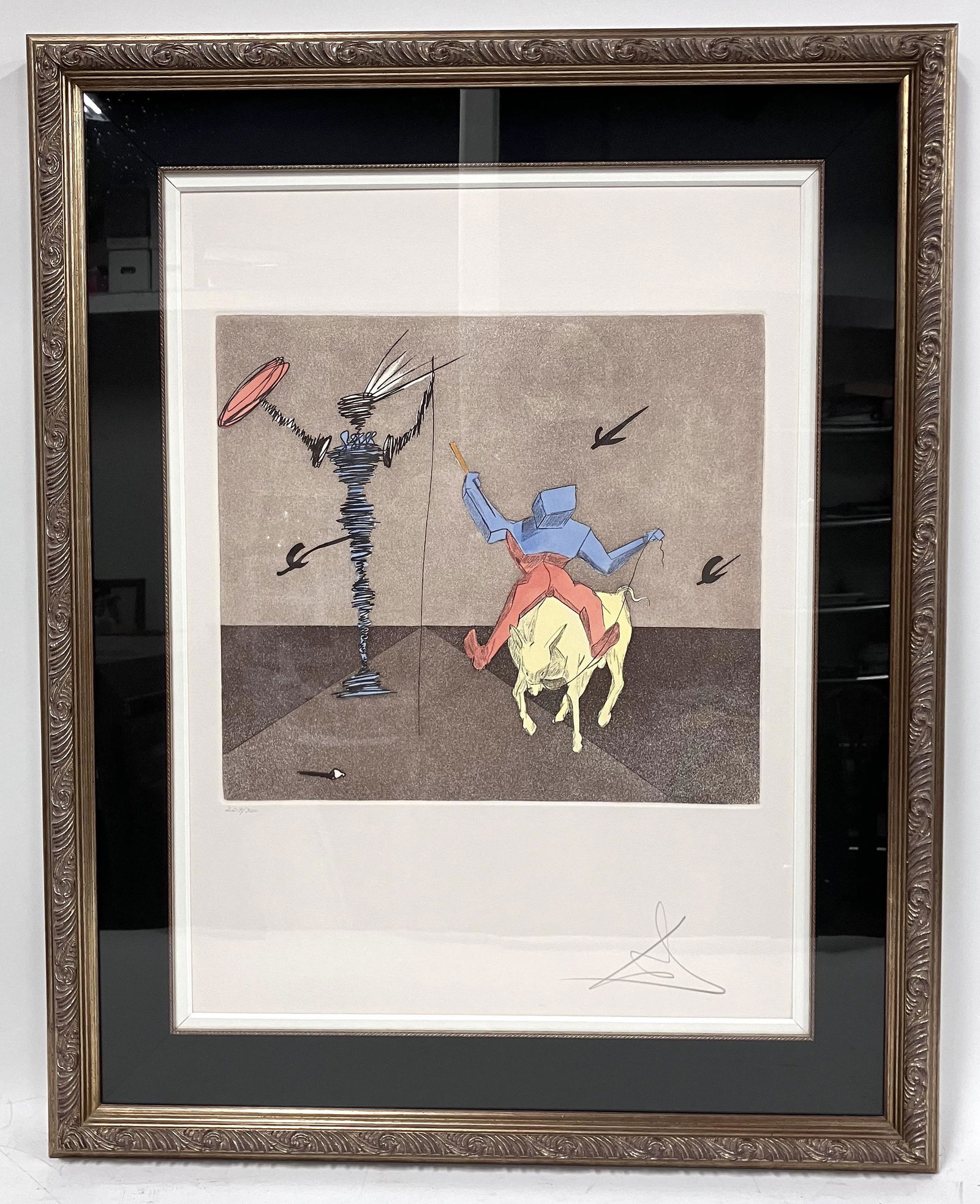 Dali Ltd. Ed. Litho Master & Squire (1 of 4)