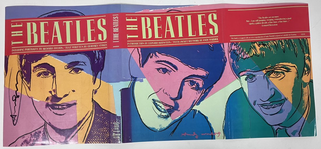 Andy Warhol Beatles Book Cover (1 of 2)