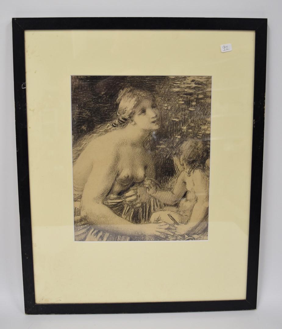 William Perkins Babcock. Graphite Drawing (1 of 5)