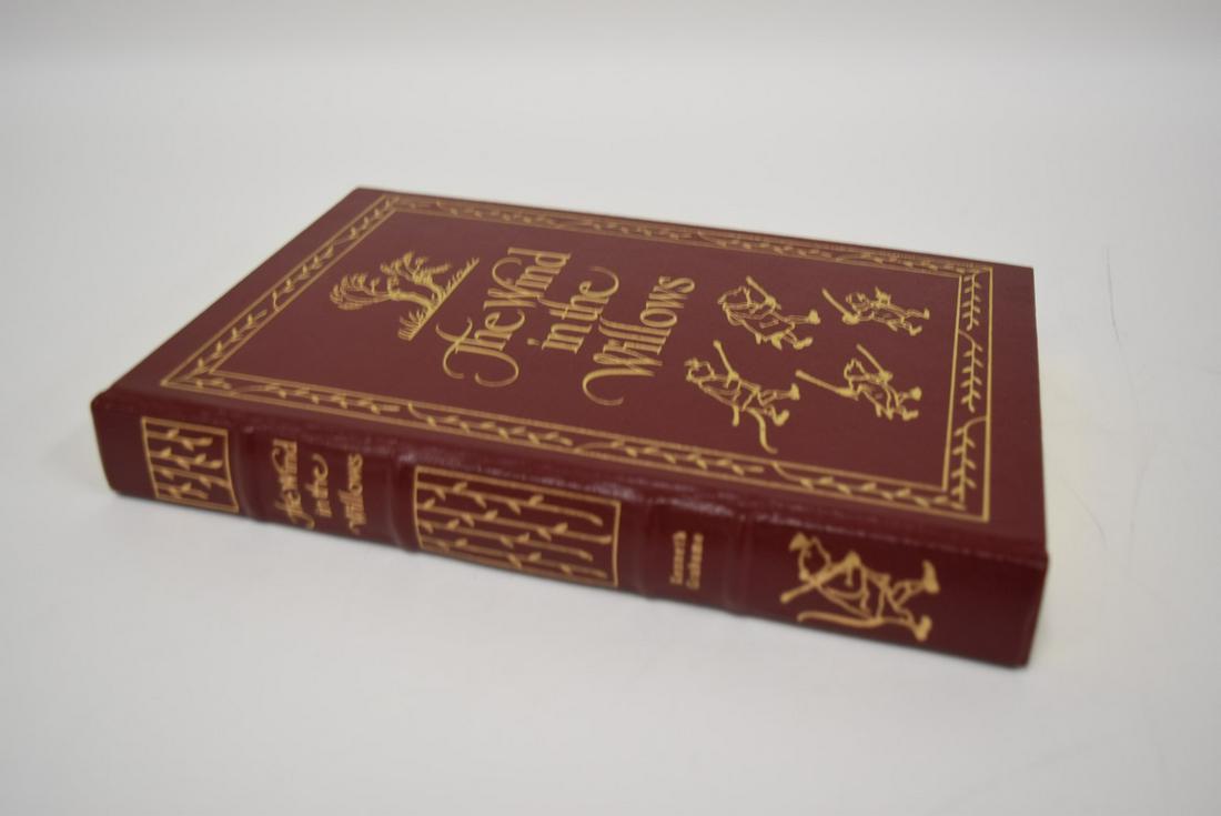 The Wind In The Willows, Kenneth Graham; Easton Press: Red leather bound, 1982. Most books in this collection are in Unused Condition. Some have minor flaws from sitting on book shelves that we'll show when photographing if significant enough.