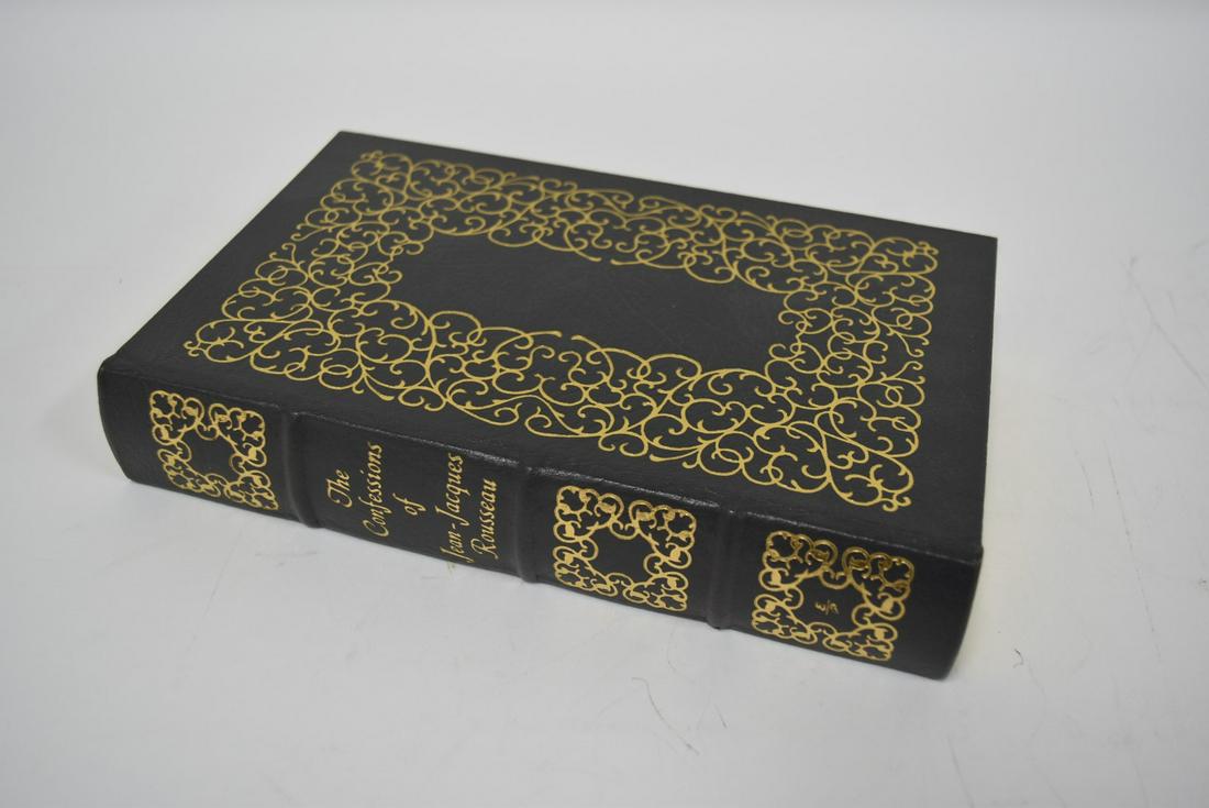 The Confessions of Jean-Jacques Rousseau; Easton Press: Grey leather bound, 1980. Most books in this collection are in Unused Condition. Some have minor flaws from sitting on book shelves that we'll show when photographing if significant enough.