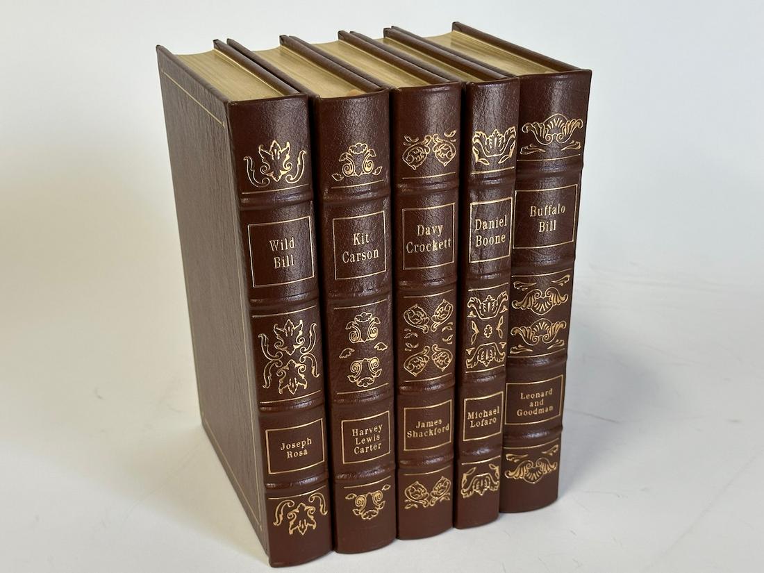Heroes of The Wild West, 5 Volumes; Easton Press (1 of 4)