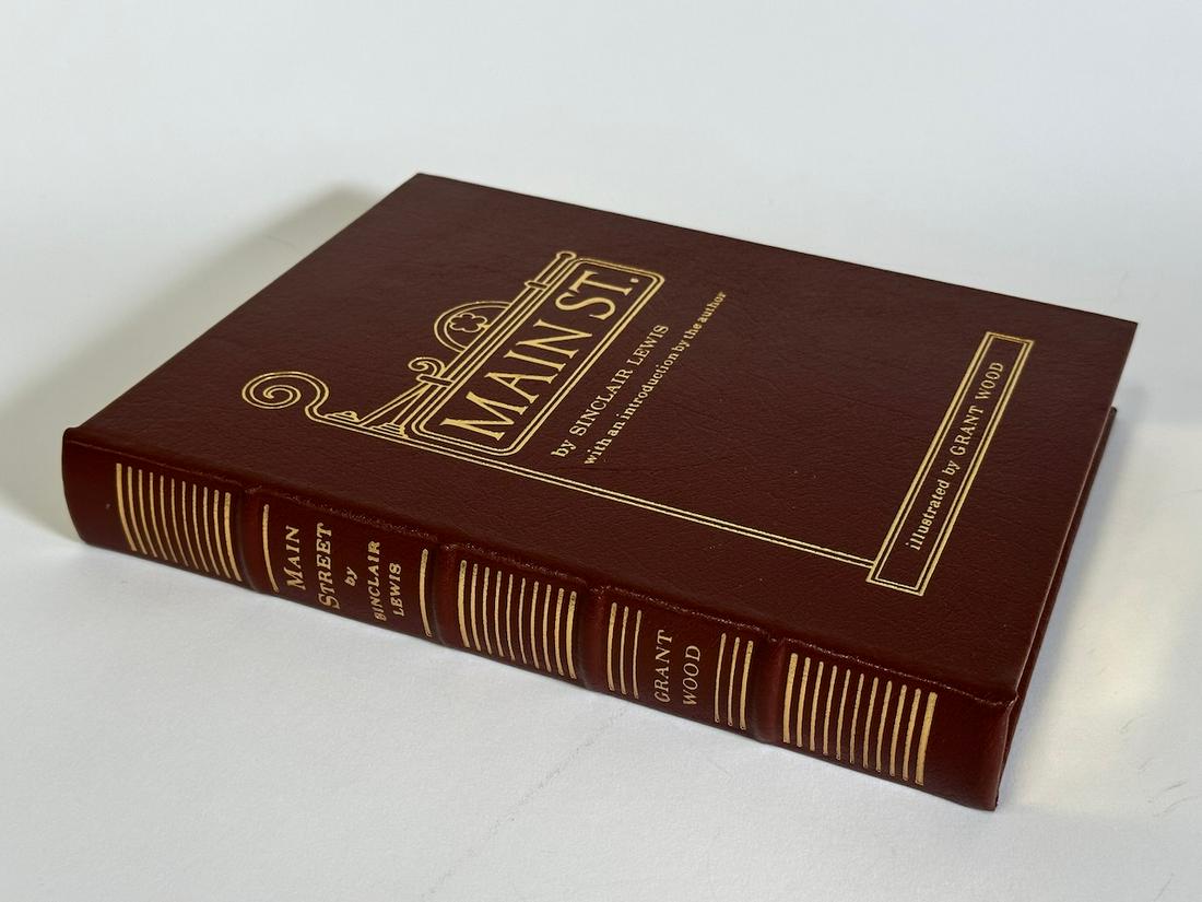 Main Street by Sinclair Lewis, Grant Wood; Easton Press (1 of 2)