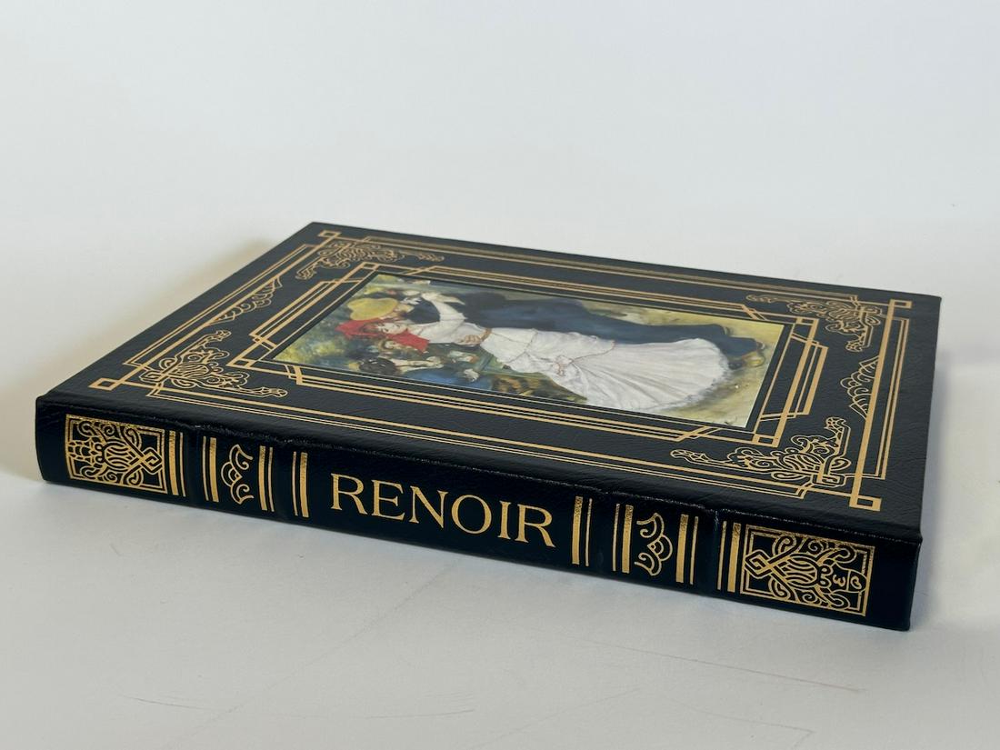 Renoir; Easton Press: Green leather bound, 1993. Most books in this collection are in Unused Condition. Some have minor flaws from sitting on book shelves that we'll show when photographing if significant enough.