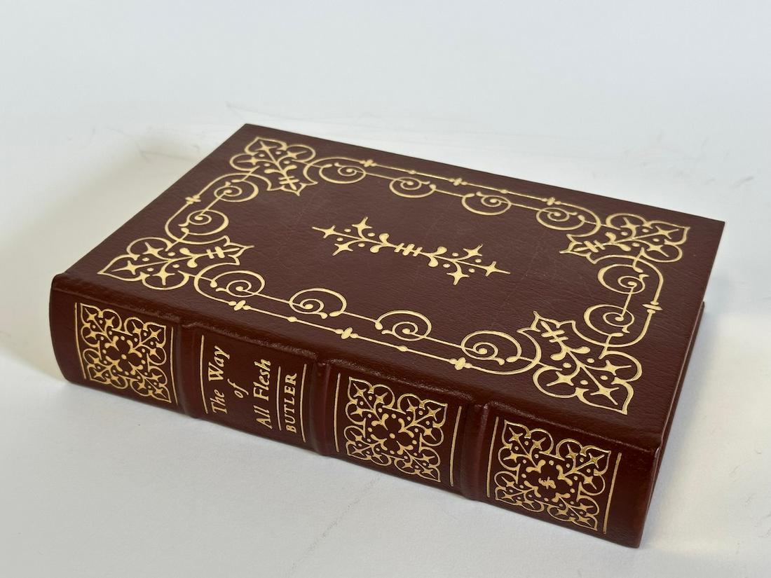 The Way of All Flesh, Butler; Easton Press: Brown leather bound, 1980. Most books in this collection are in Unused Condition. Some have minor flaws from sitting on book shelves that we'll show when photographing if significant enough.