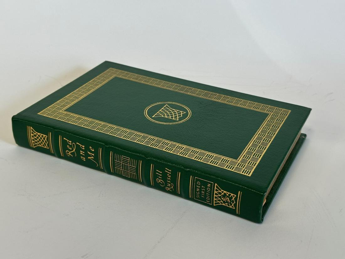Red and Me, Bill Russell - Sgd. First Edition; Easton Press (1 of 3)