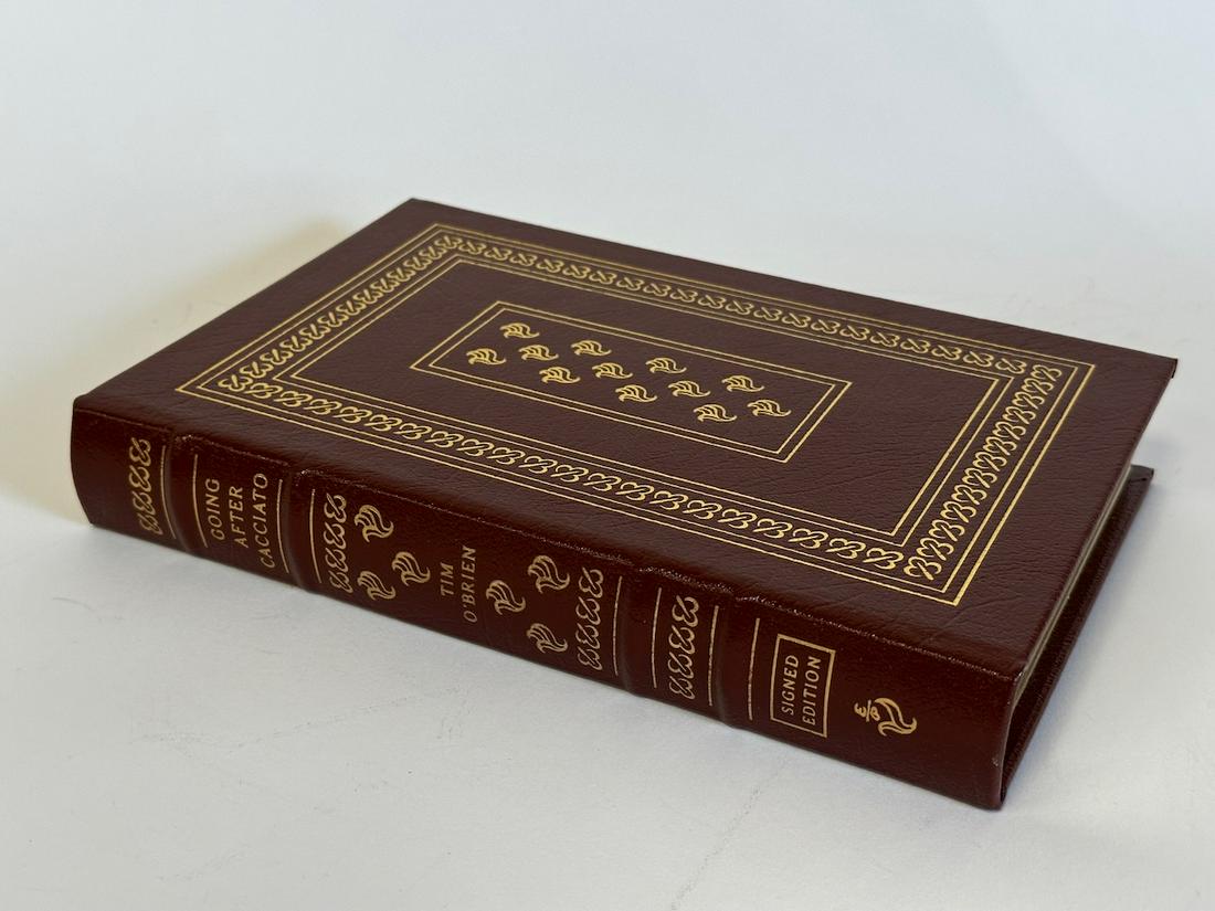 Going After Cacciato, Tim O'Brien - Sgd. Edition; Easton Press (1 of 3)