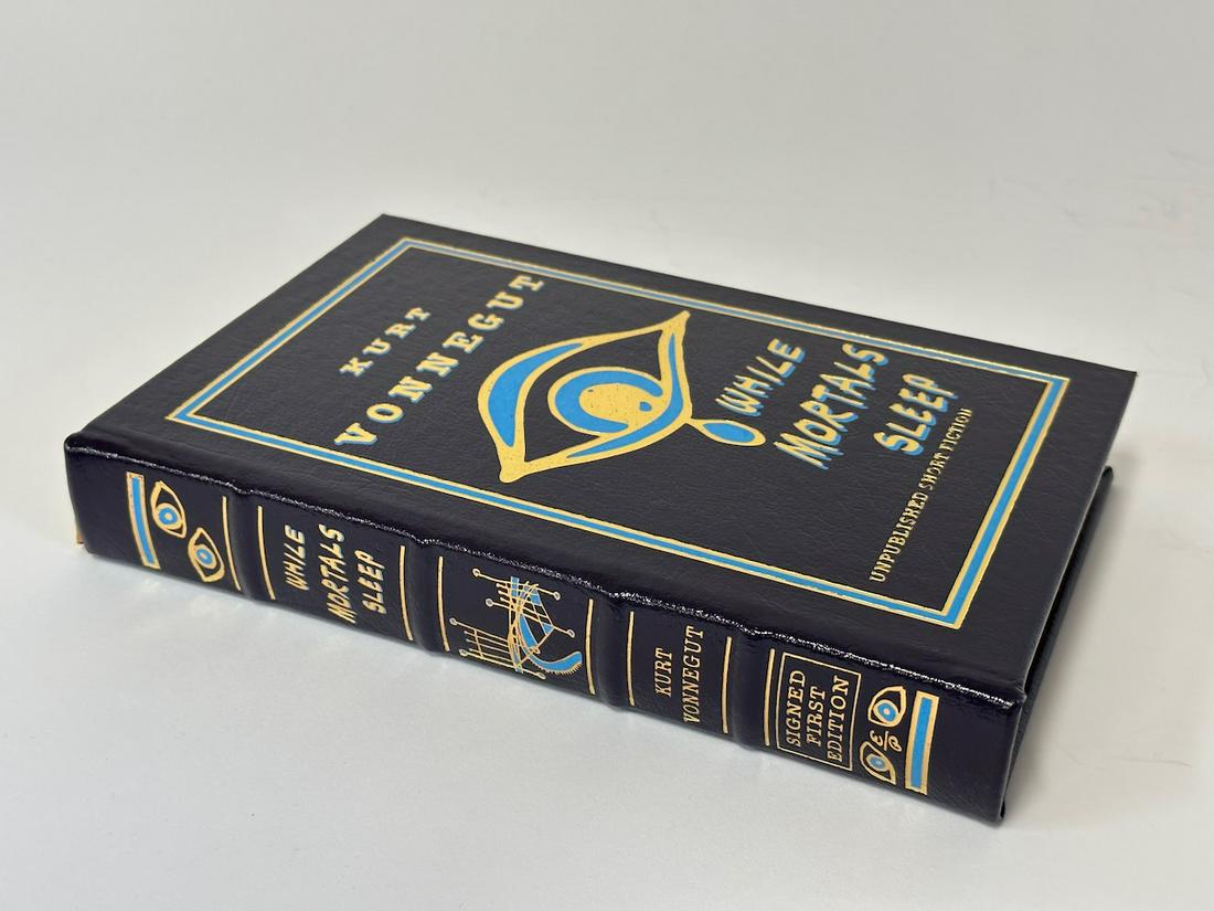 While Mortals Sleep, Kurt Vonnegut - Sgd. First Edition; Easton Press (1 of 3)