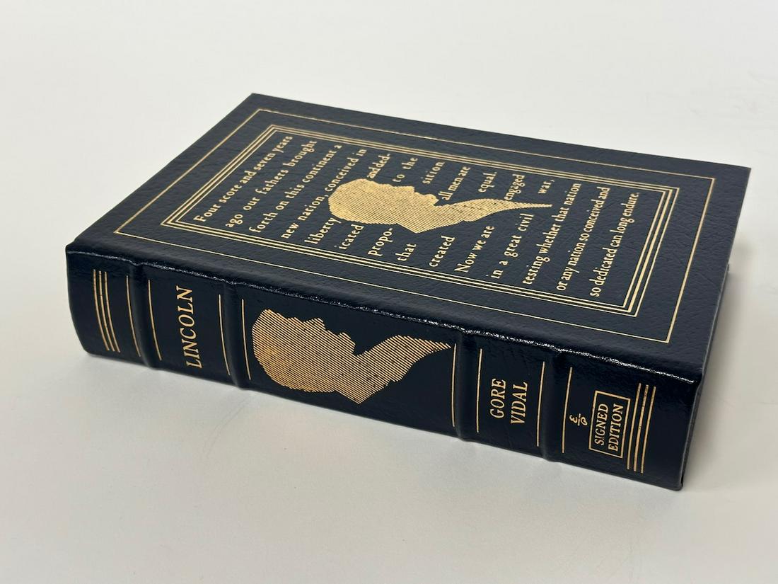 Lincoln, Gore Vidal - Sgd. Edition; Easton Press (1 of 3)