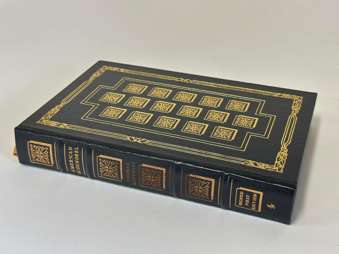 American Scoundrel, Thomas Keneally - Sgd. First Edition: Easton Press (1 of 3)