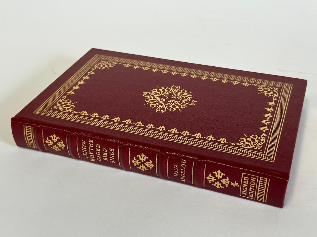 I Know Why The Caged Bird Sings, Maya Angelou - Sgd. Edition; Easton Press (1 of 3)