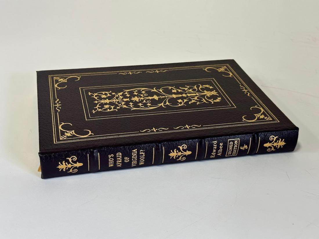 Who's Afraid of Virginia Woolf? Edward Albee - Sgd. Edition; Easton Press (1 of 3)