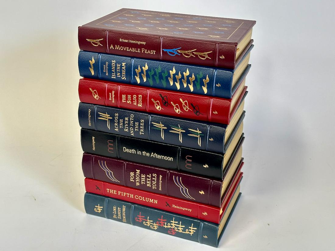Ernest Hemingway, Eight Novels; Easton Press (1 of 3)