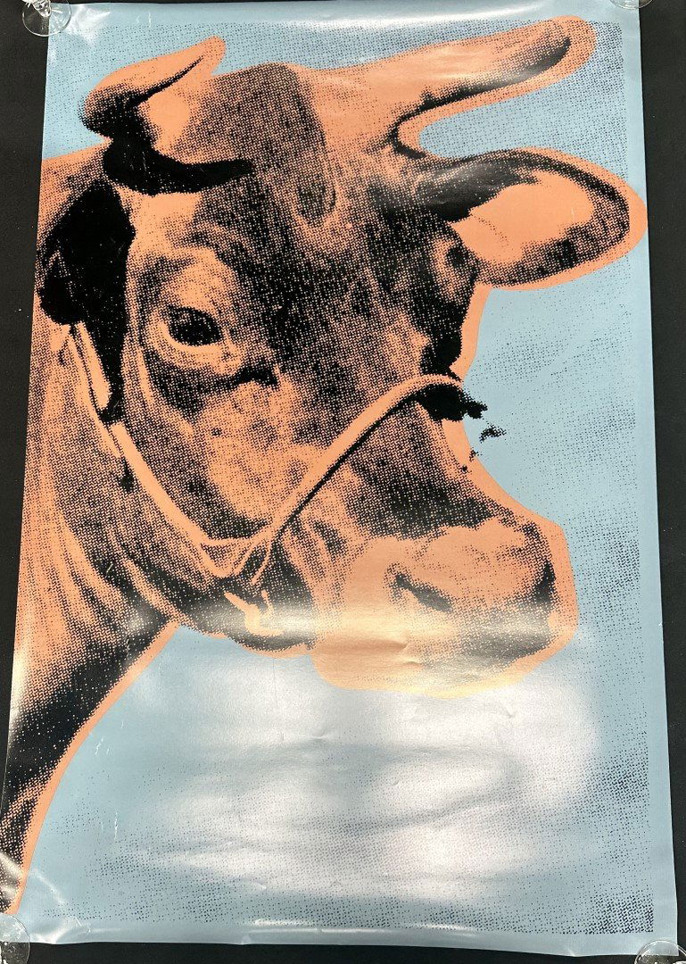 Andy Warhol. Lithograph . Cow. (1 of 2)