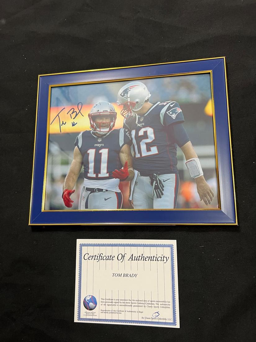 Tom Brady Signed Photograph (1 of 3)