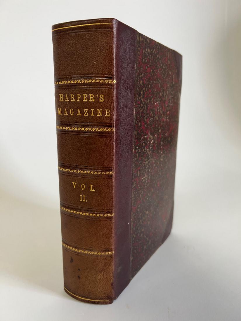 Harper's Magazine. New Monthly Magazine. Vol 2: Dec. 1850 to May 1851, Harpers and Brothers Publishers 82 Cliff St.