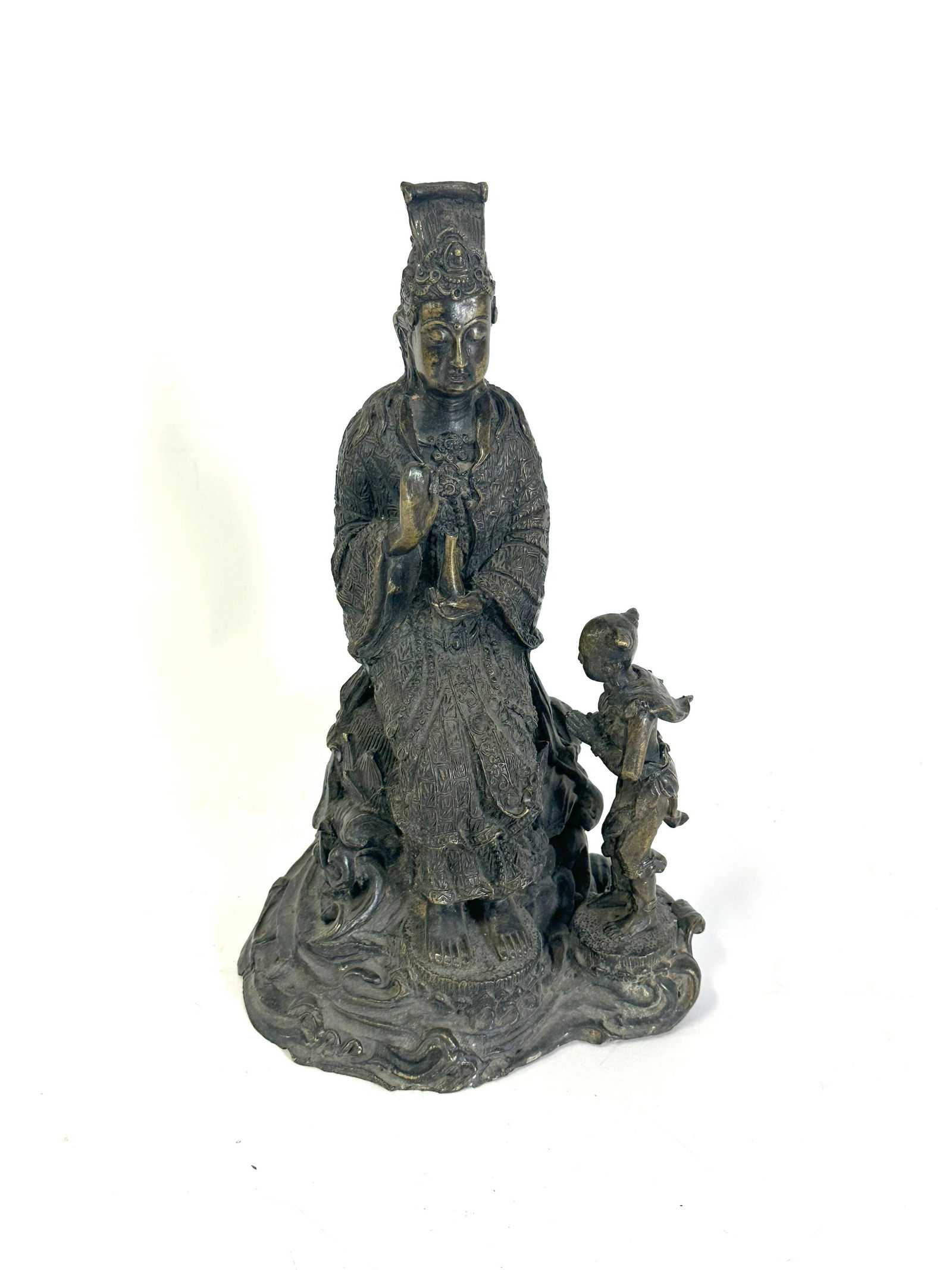 Chinese Bronze Figural Grouping (1 of 5)