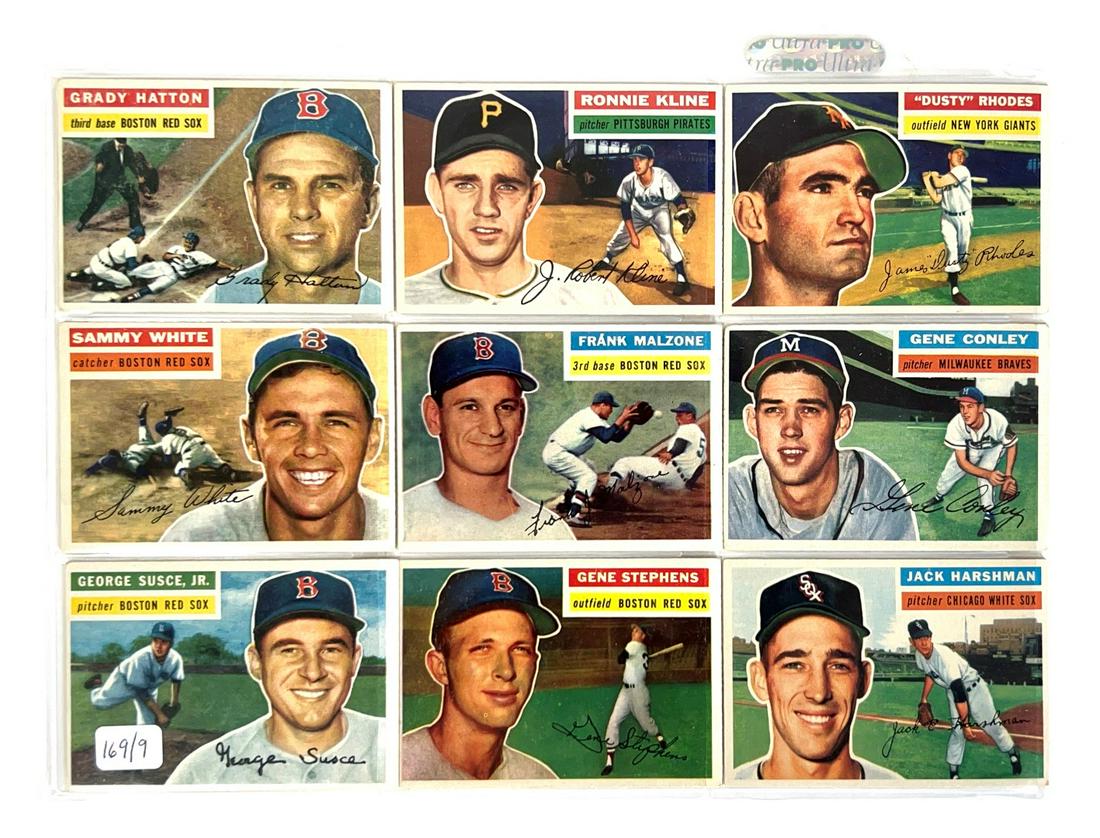 1956 Topps Baseball Cards inc. Dusty Rhodes (9) (1 of 1)