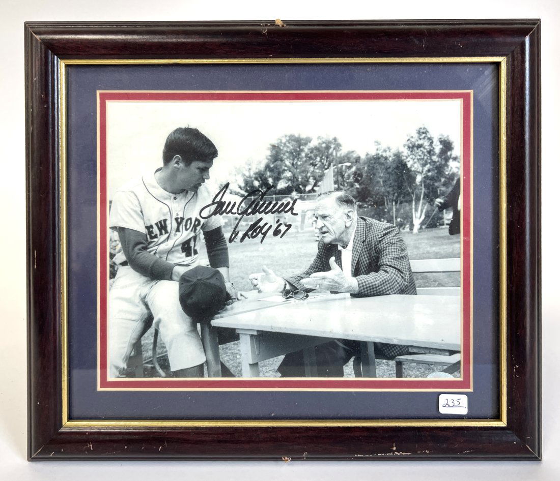 Iconic Baseball Vintage Photo. 1967 Stengel and Seaver (1 of 2)