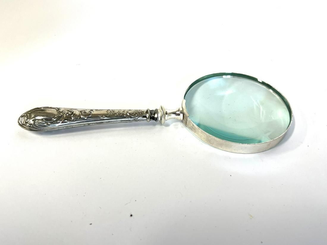 Sterling Silver Handled Magnifying Glass (1 of 1)
