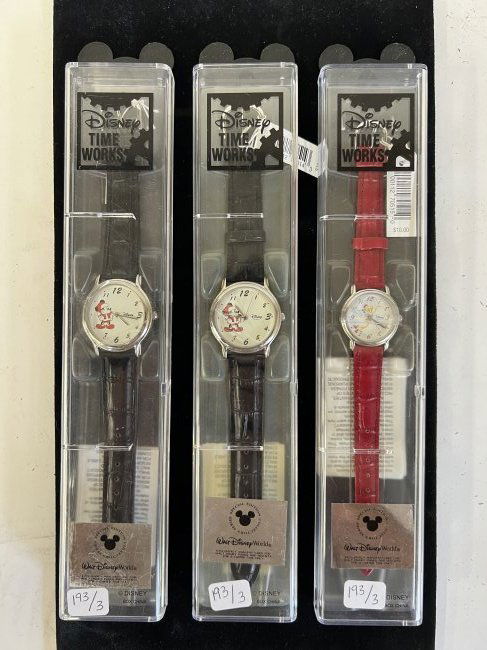 Walt Disney Watches (3) Never worn (1 of 5)