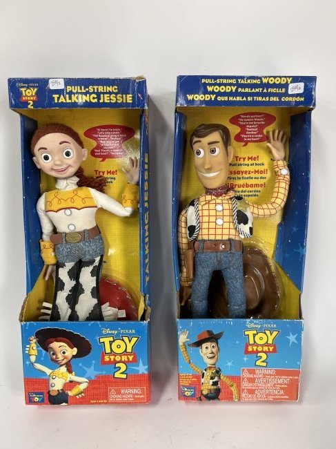 Woody and Jessie Toy Story Dolls: As pictured