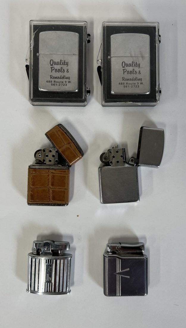 Vintage Lighter Lot Colibri Champ and Others. (6): Six(6) in the lot.