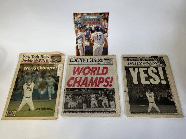1986 Mets World Series Publications (4) (1 of 1)