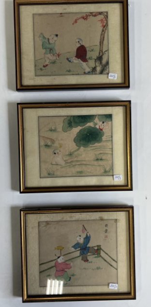 Japanese Watercolors Sgd. (3) (1 of 5)