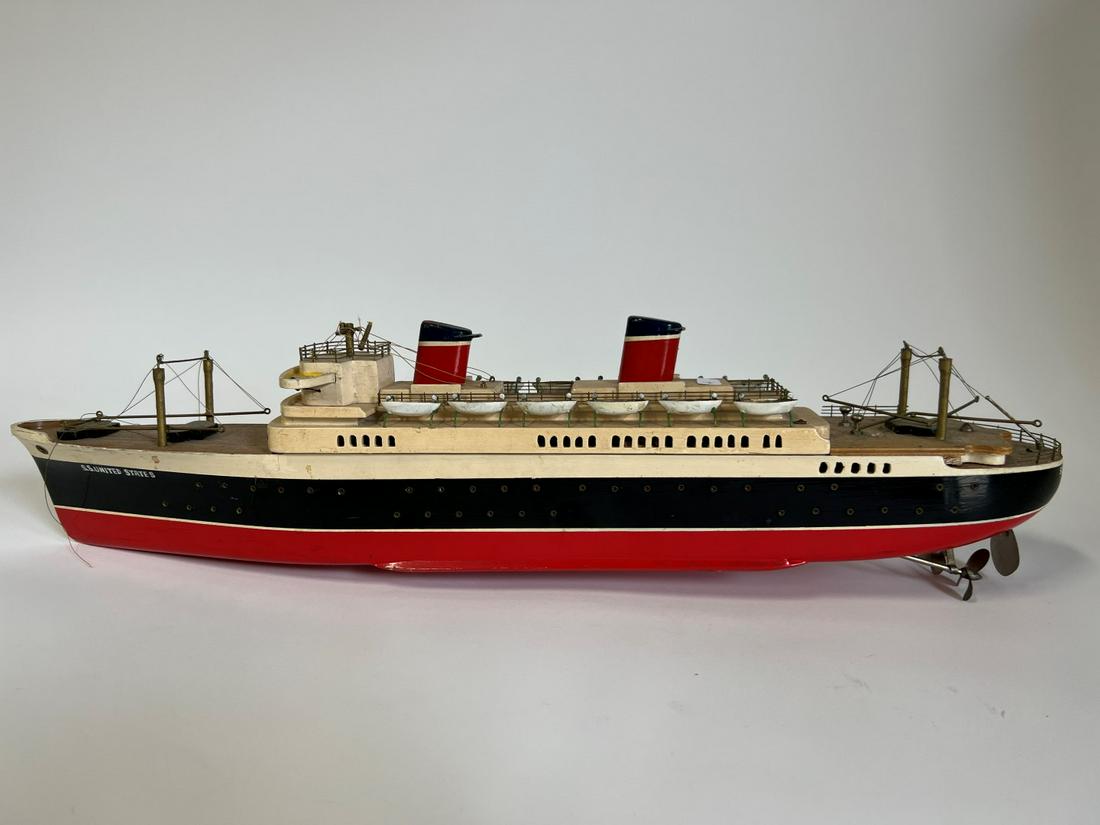 Ship Model S. S. United States (1 of 3)