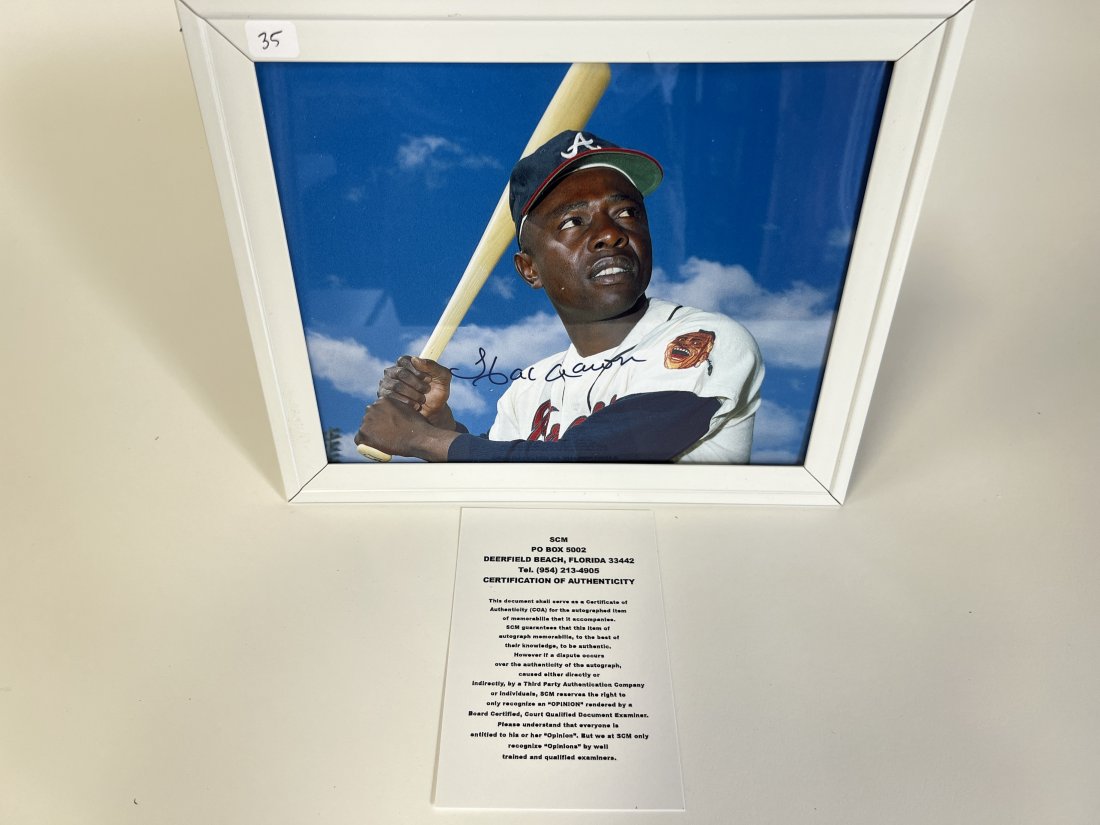 Hank Aaron - Signed Photo (1 of 1)