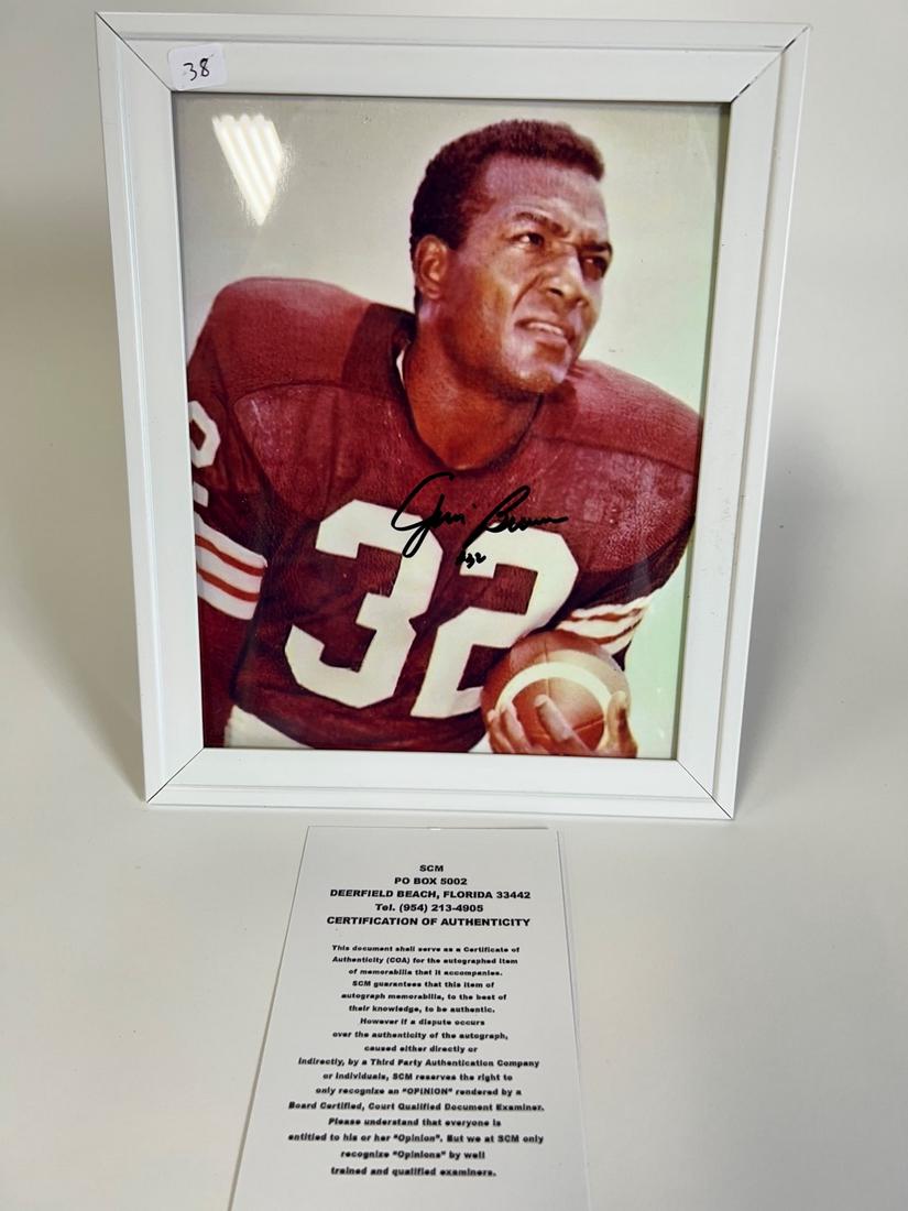 Jim Brown - Signed Photo (1 of 1)