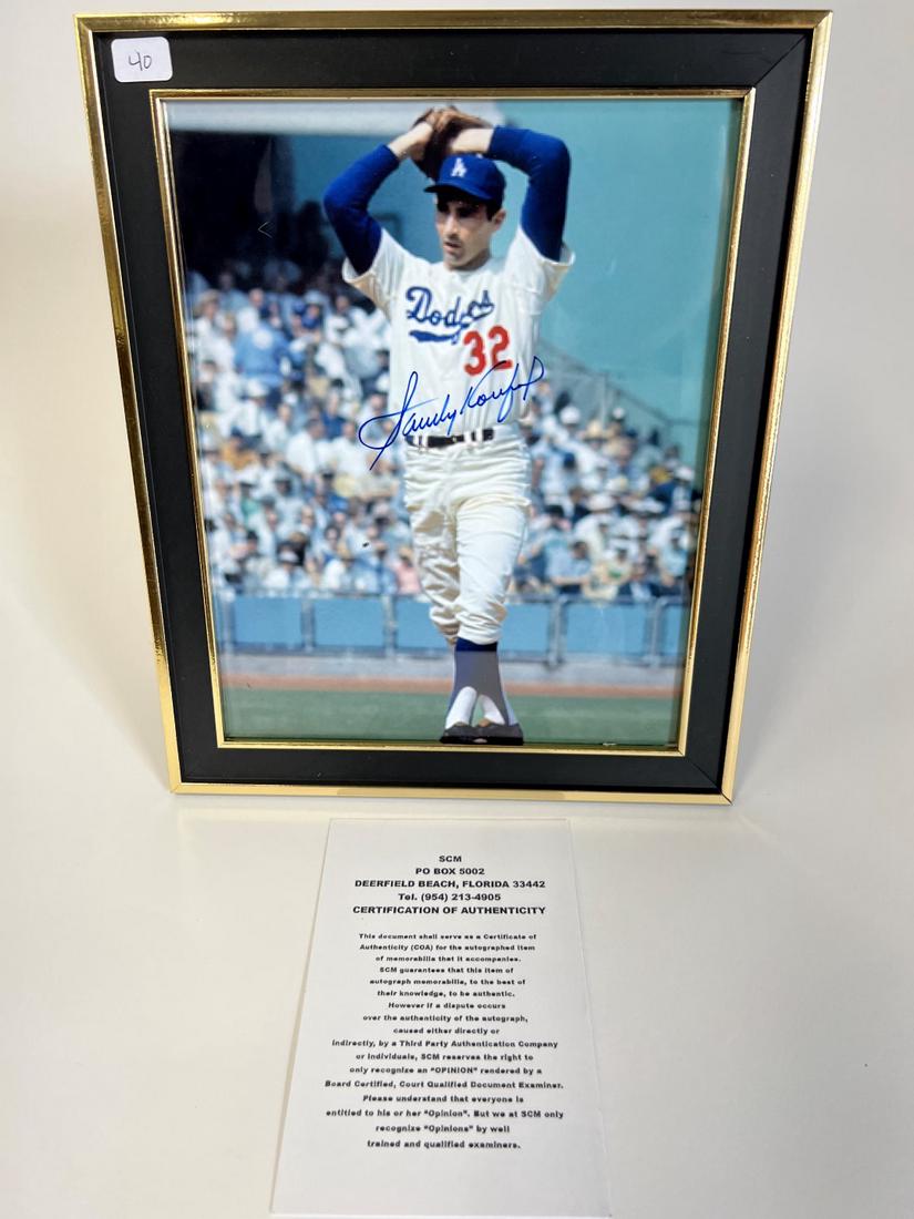 Sandy Koufax - Signed Photo (1 of 1)