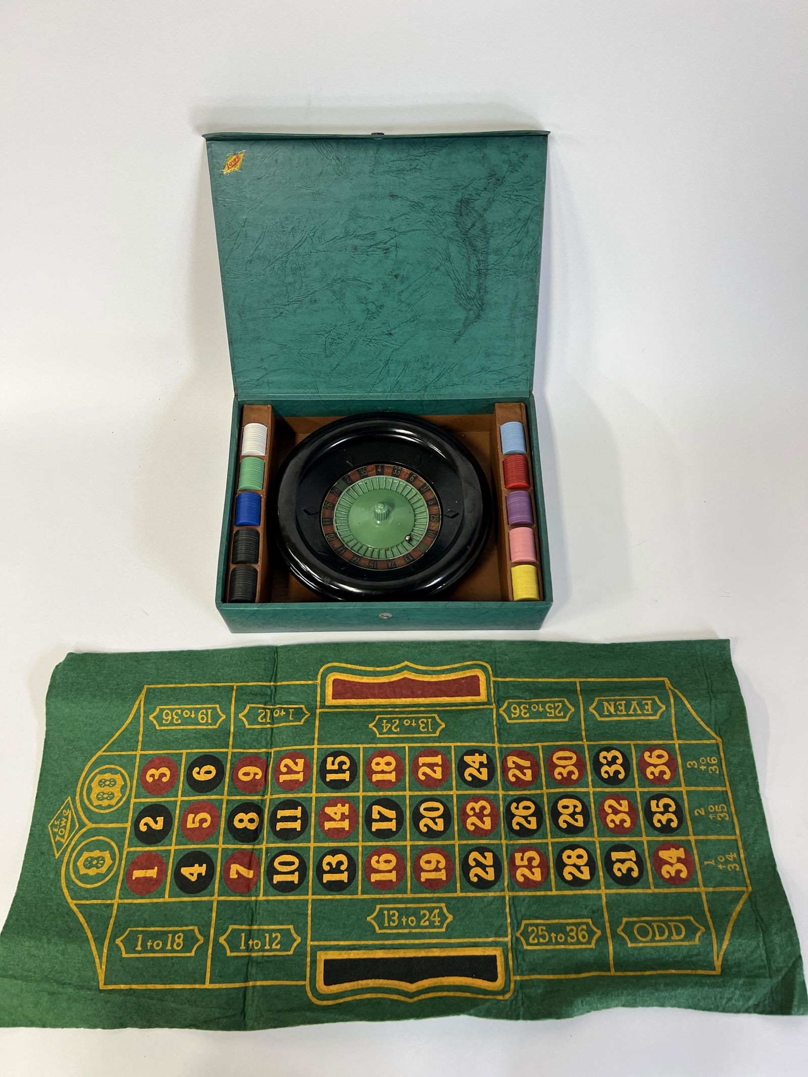 Vintage Toy Roulette Wheel (1 of 3)