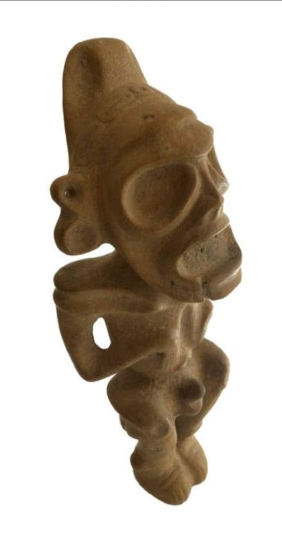 Important Taino Standing Stone Figure (1 of 4)
