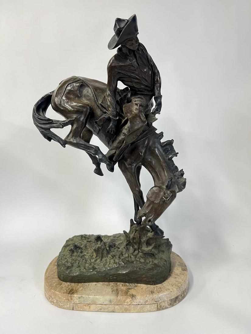 After Frederic Remington. Western Bronze (1 of 3)
