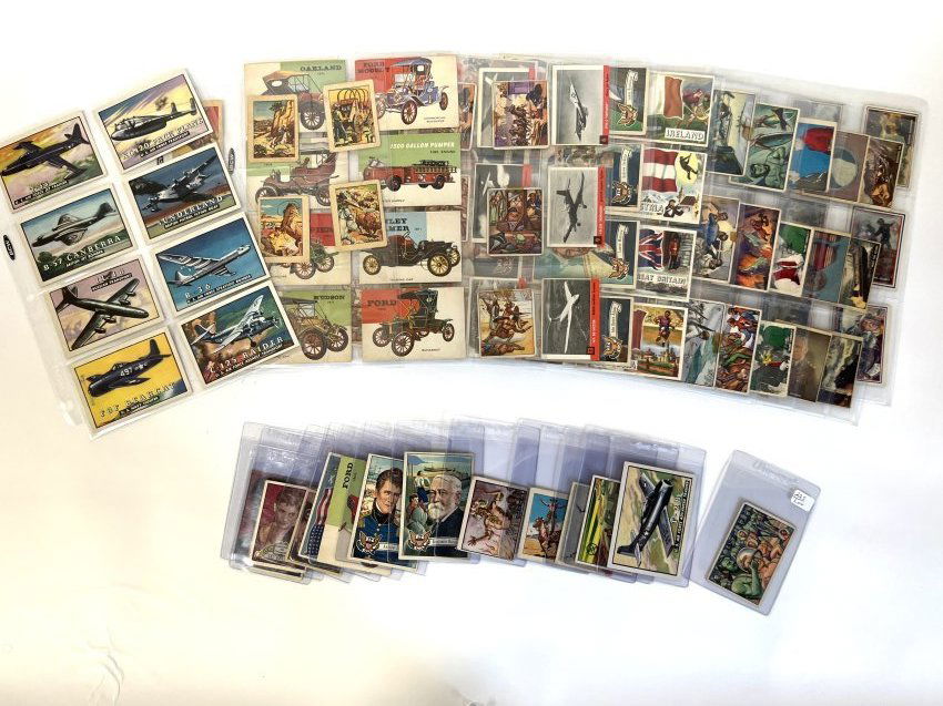 1950-1956 Topps and Bowman Non Sport Card Collection (700 +): Spanning the 50's . From spacemen to trucks, cars, to cowboys, to planes to soldiers/marines, to Presidents. 1950 Bowman Wild Man, 1950 Topps Bring Them Back, 1950 Topps Freedom War, 1950 and 1951 Hop