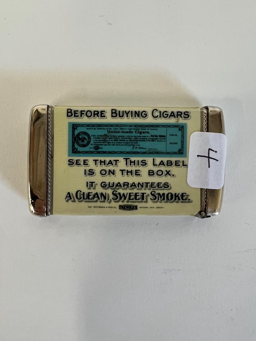 Collectible Advertising " Envelope " Match Safe (1 of 5)