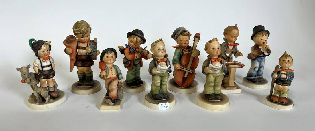 Collection of Hummel Figurines (10) (1 of 5)