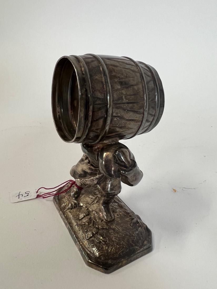 Simpson Hall & Miller Am. Victorian Figural Napkin Ring (1 of 3)