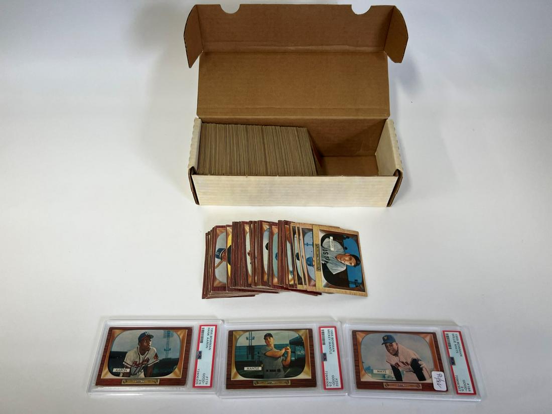 1955 Bowman Baseball Complete Set of 320 Plus 1 (1 of 10)