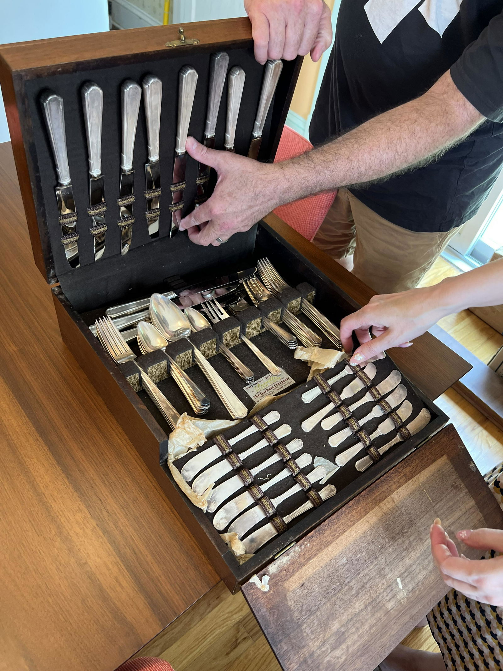 Ornate Extensive Silverplated Flatware Service (1 of 1)