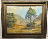 Paul Lauritz; American Oil California Landscape Signed