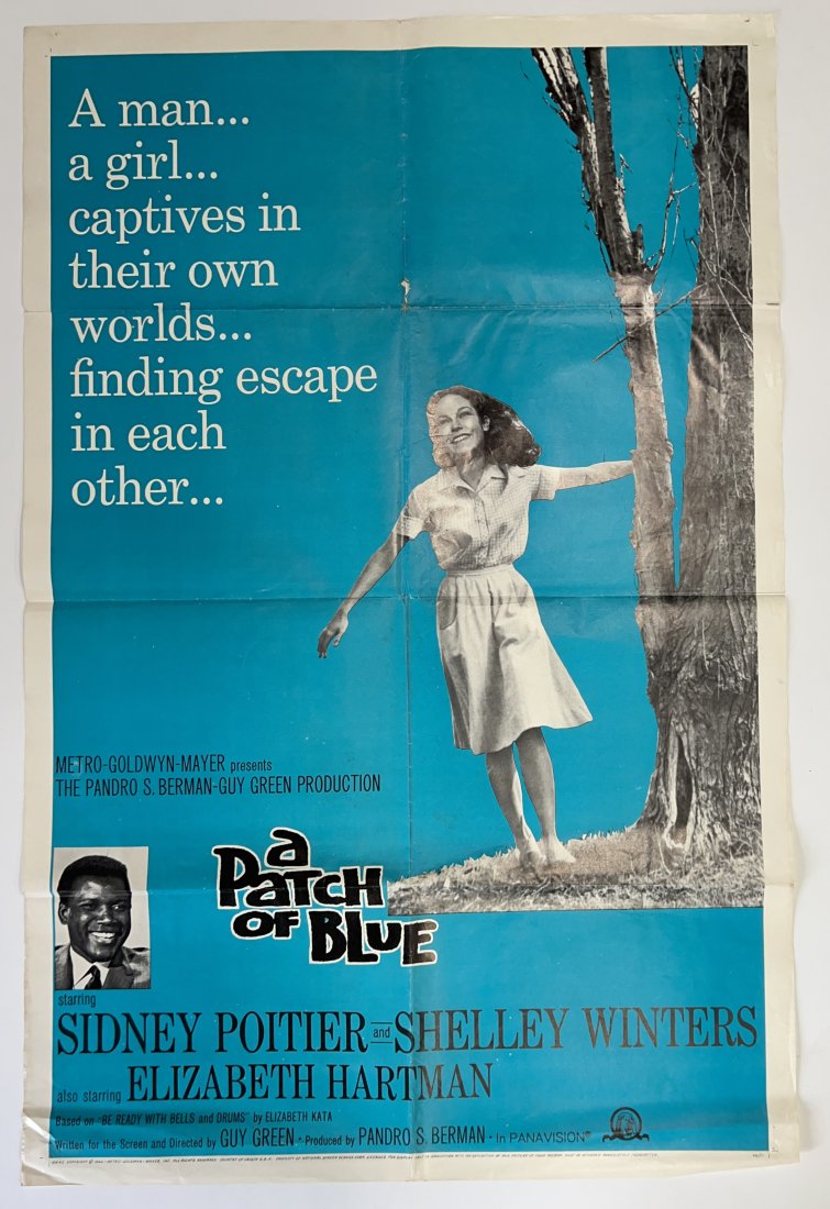 Antique Movie Poster A Patch of Blue (1 of 1)
