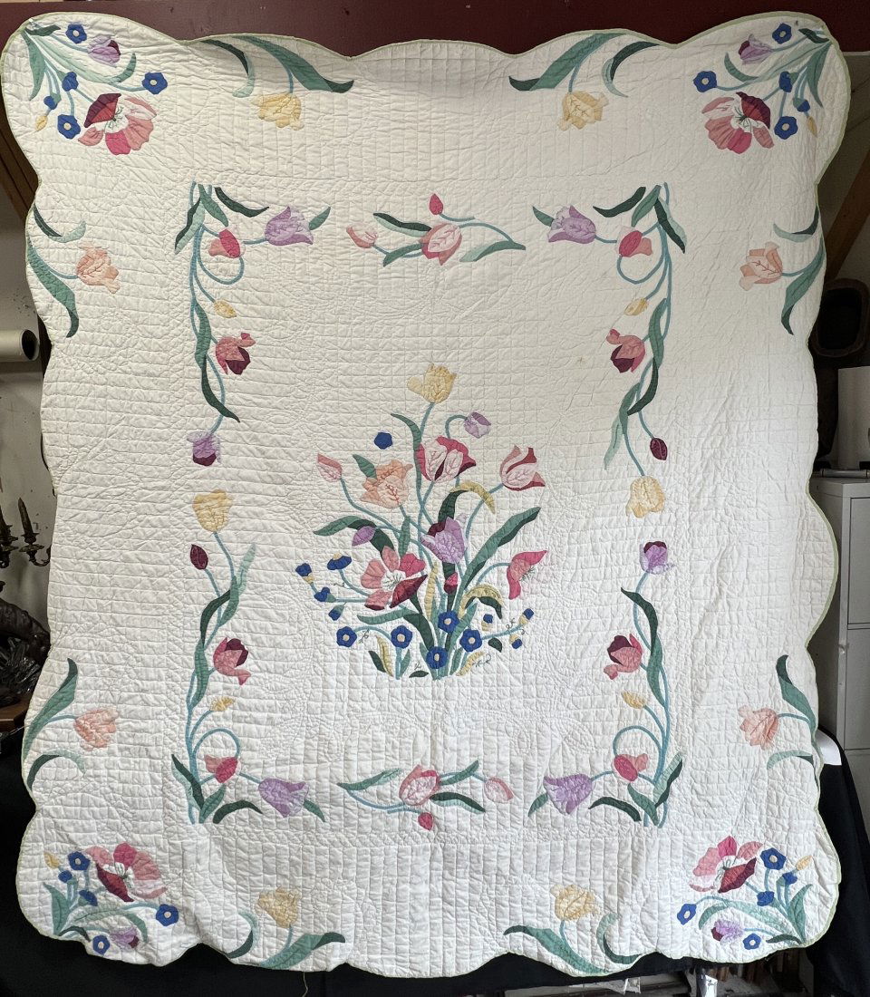 Antique Patchwork Quilt (1 of 2)