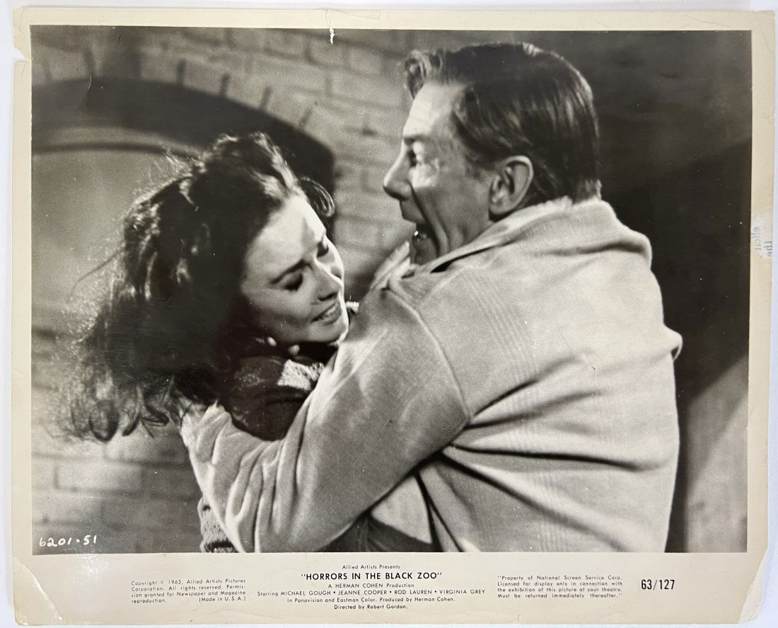 Vintage Movie Photo Horrors in the Black Zoo & Other (10) (1 of 3)