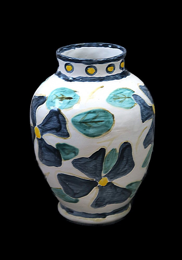 Vlaminck Early 20th C. Vase Signed (1 of 6)