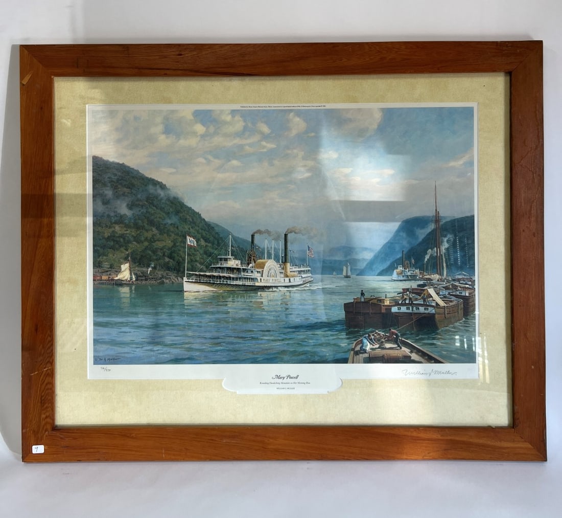 William Muller. Ltd. Ed. Litho The Mary Powell (1 of 5)